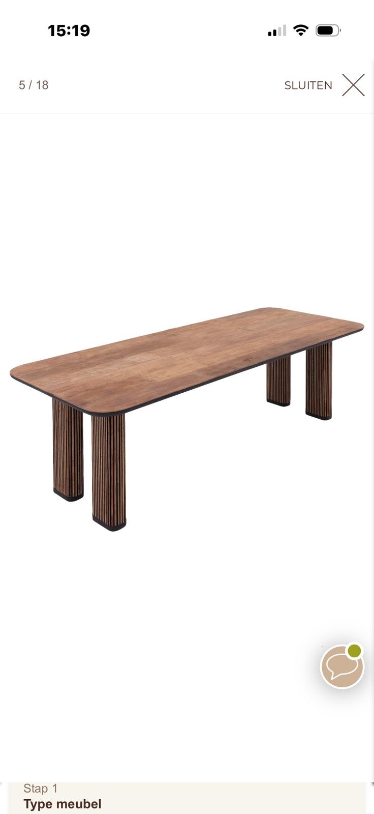 Teak houten eettafel, Huis en Inrichting, 200 cm of meer, Zo goed als nieuw, Rechthoekig, 50 tot 100 cm