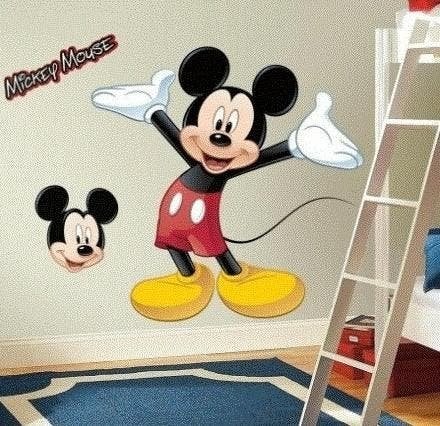 Mickey Mouse Muursticker Giant - RoomMates - Disney, Ophalen of Verzenden, Nieuw