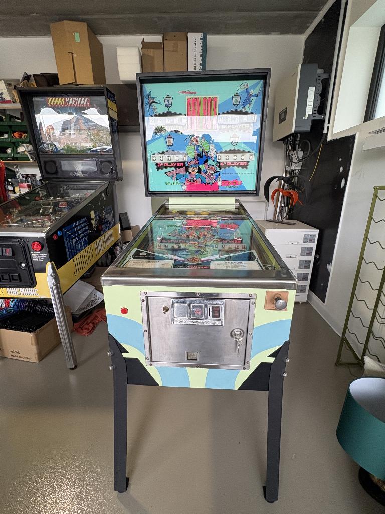 Gay 90`S Williams Flipperkast, Ophalen, Gebruikt, Mechanisch, Williams
