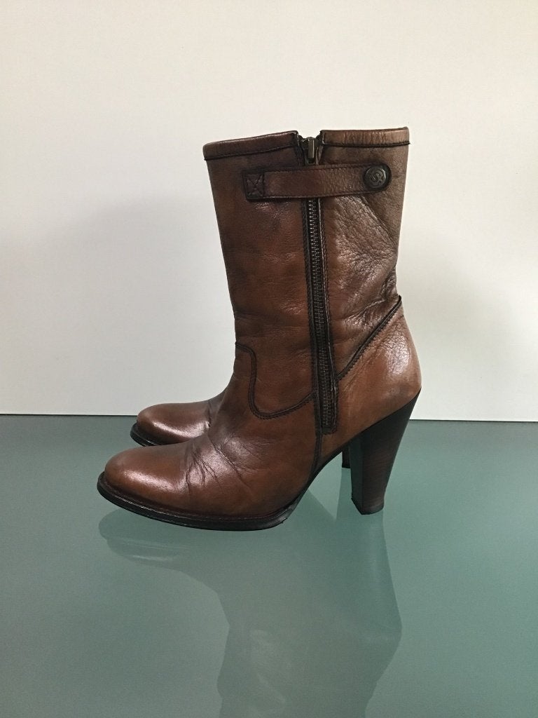 Sendra 38 bruine laarzen | Boho | Gratis verzenden, Sendra, Bruin, Verzenden, Lage of Enkellaarzen