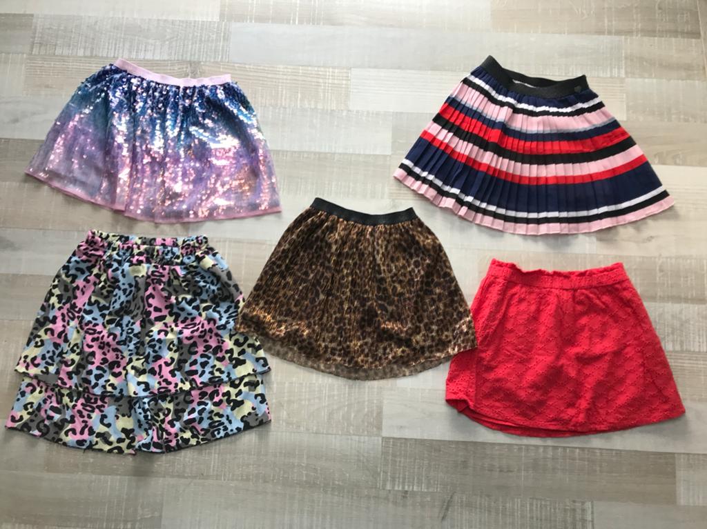 Pakket rokken maat 122/128, Kinderen en Baby's, Kinderkleding | Maat 122, Ophalen, Meisje