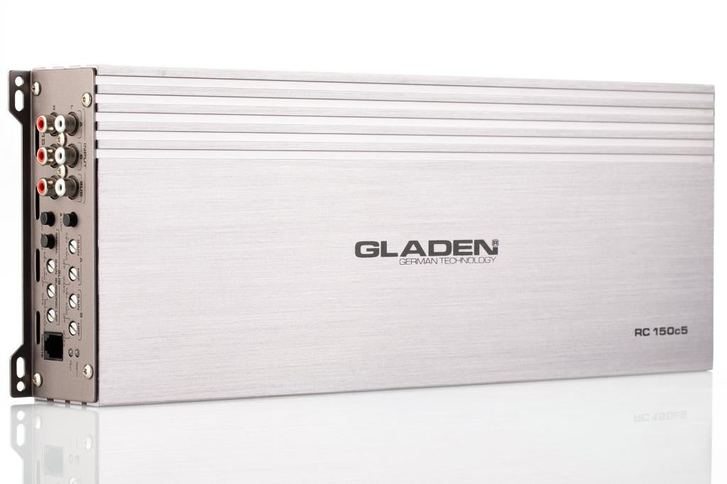 GLADEN RC 150c5 Versterker 5-Kanaals (1050W RMS).., Auto diversen, ., Ophalen of Verzenden, Zo goed als nieuw, .
