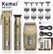 KEMEI Tondeuse Set Professionele Kapper Metalen KM-2235, Ophalen, Nieuw, Tondeuse