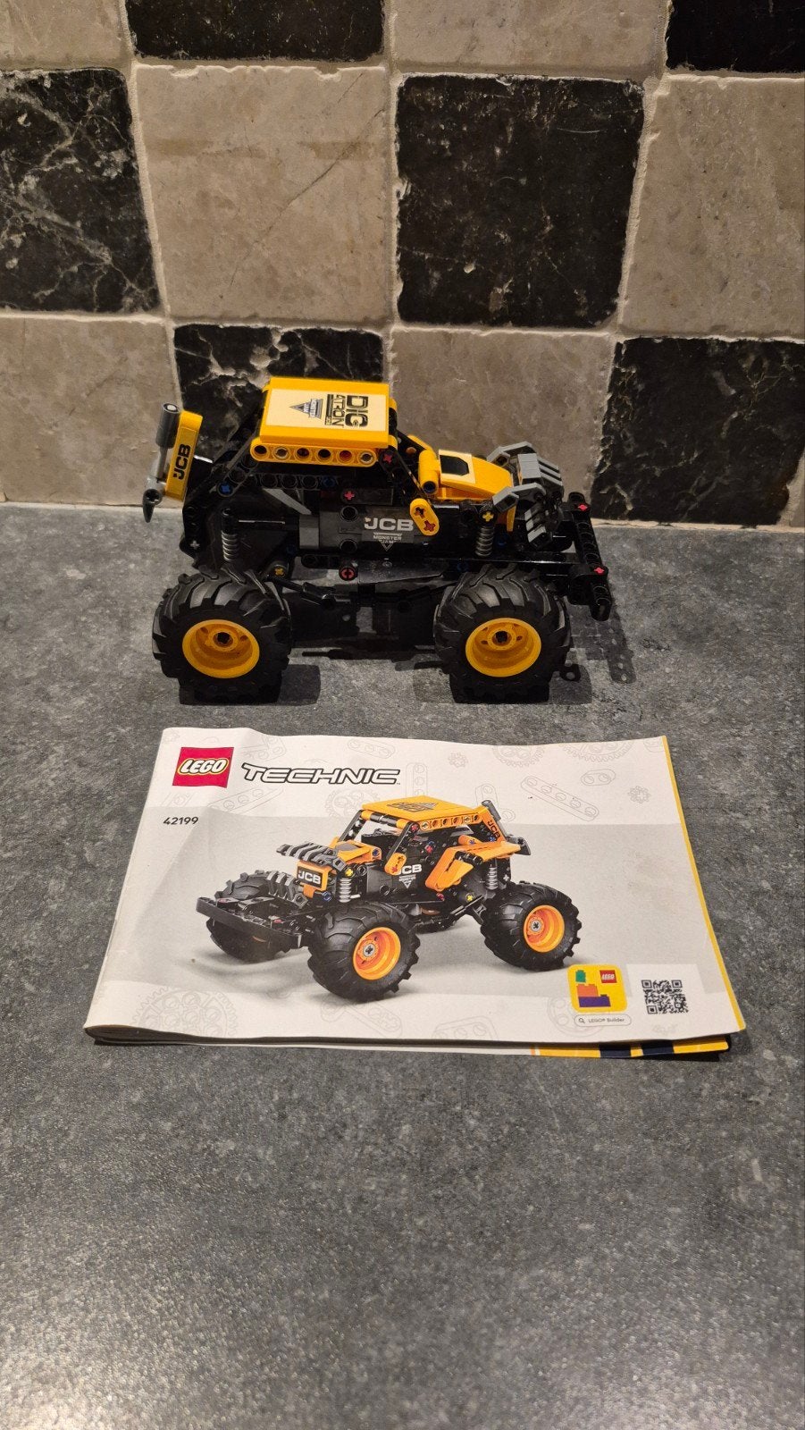 Lego Technic 42100 Liebherr R 9800 Graafmachine, Lego, Inclusief instructies, Ophalen of Verzenden, Zo goed als nieuw