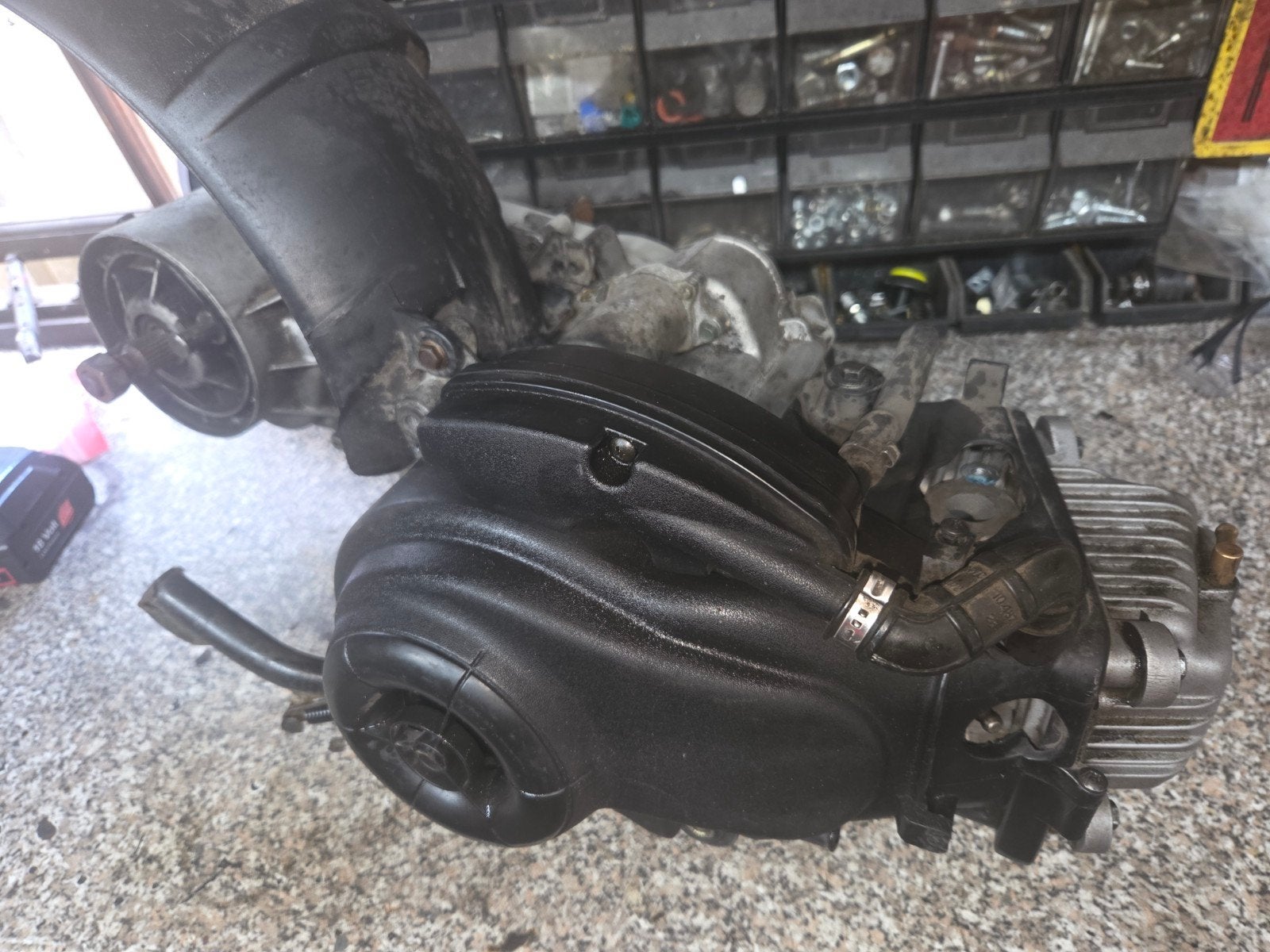 80cc Vespa / Piaggio blok, Ophalen of Verzenden, Zo goed als nieuw, Blok, Piaggio