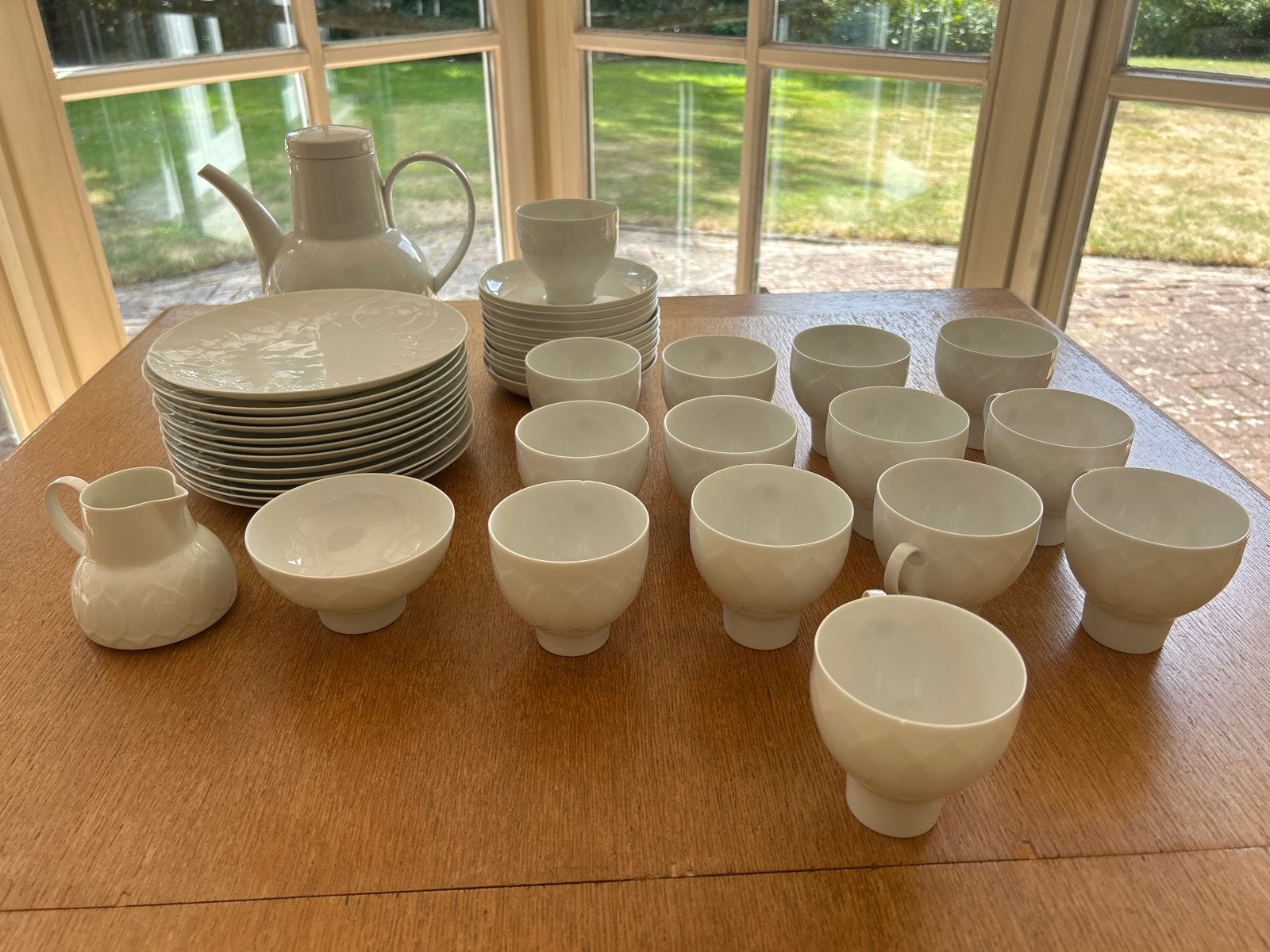 Rosenthal Lotus koffieservies, Ophalen, Zo goed als nieuw, Modern, Porselein
