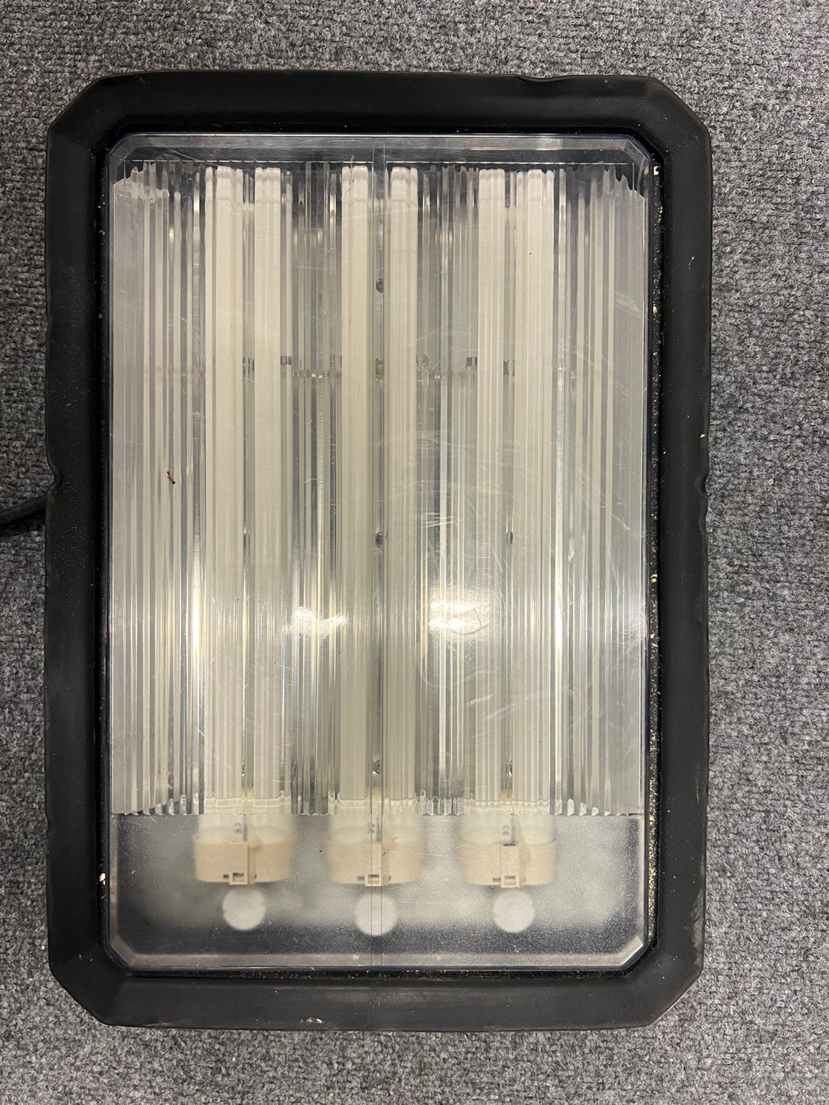 TL Bouwlamp met rubber omhulsel, Ophalen, Zo goed als nieuw, 200 tot 500 watt, Lamp met armatuur