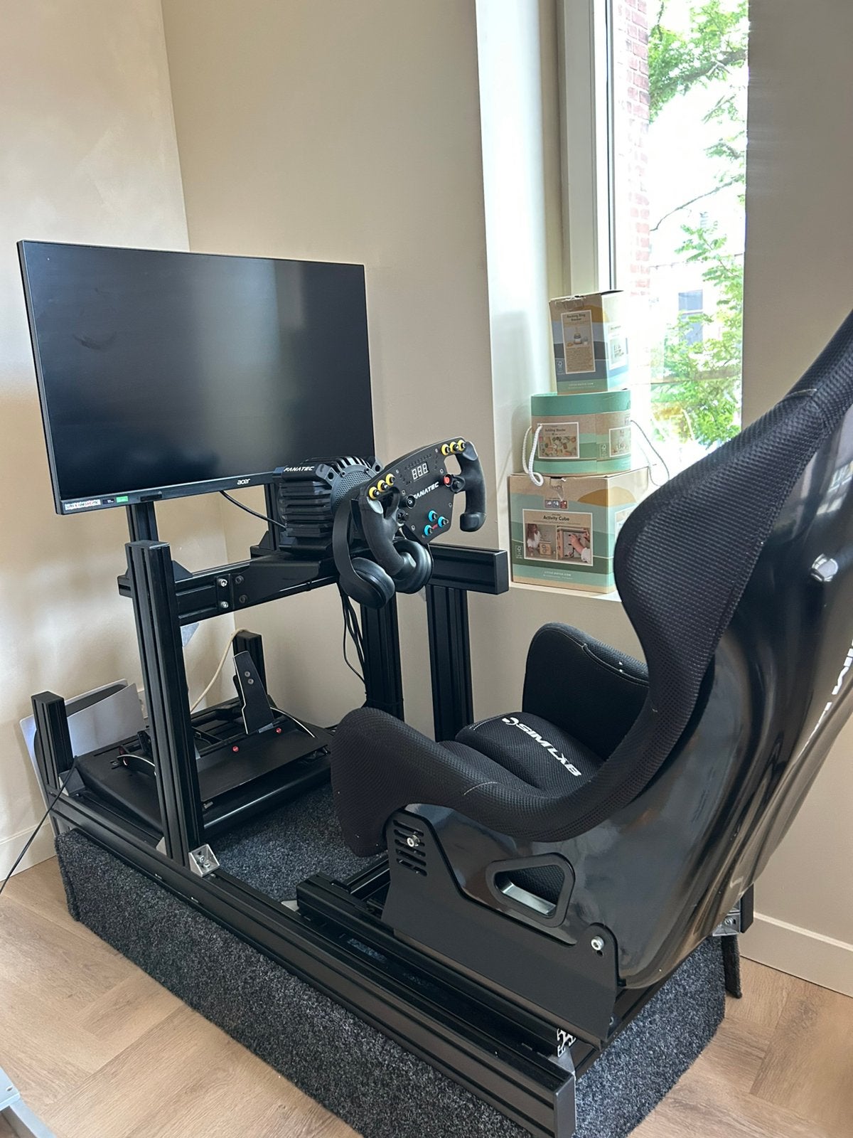 Complete race Sim - Simlab, Fanatec DD pro, PS5, Ophalen, Gebruikt, Playseat of Racestoel, PlayStation 5