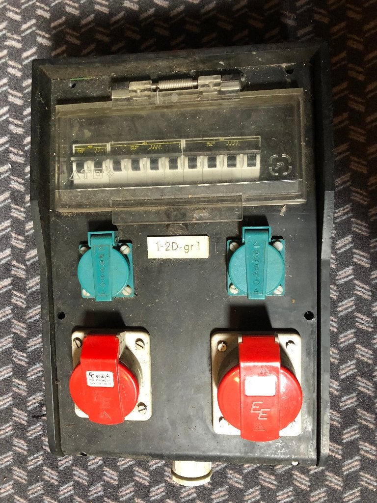 bouwstroom kast  220 Volt en kracht 16 en 32 Amp, Ophalen of Verzenden, Overige typen