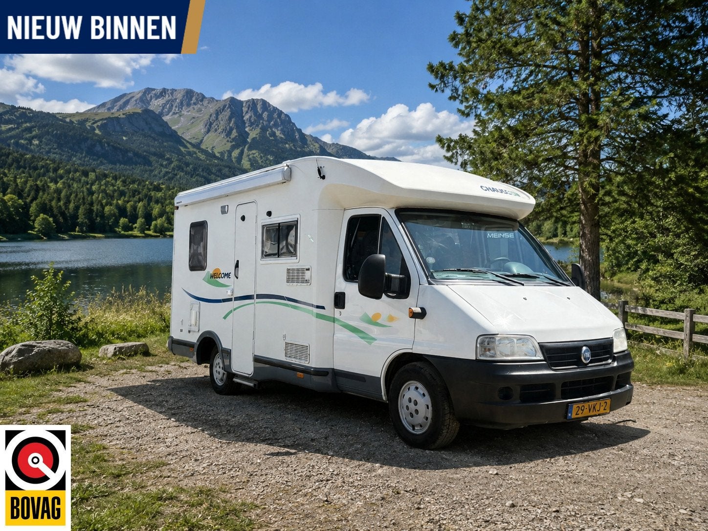 Chausson Welcome 55, 6 tot 7 meter, 6 tot 7 meter, Half-integraal, H&H Campers en Caravans