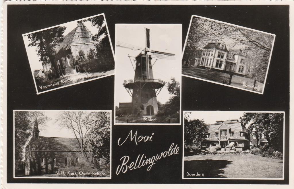 mooi bellingwolde, Verzenden, 1940 tot 1960, Zuid-Holland