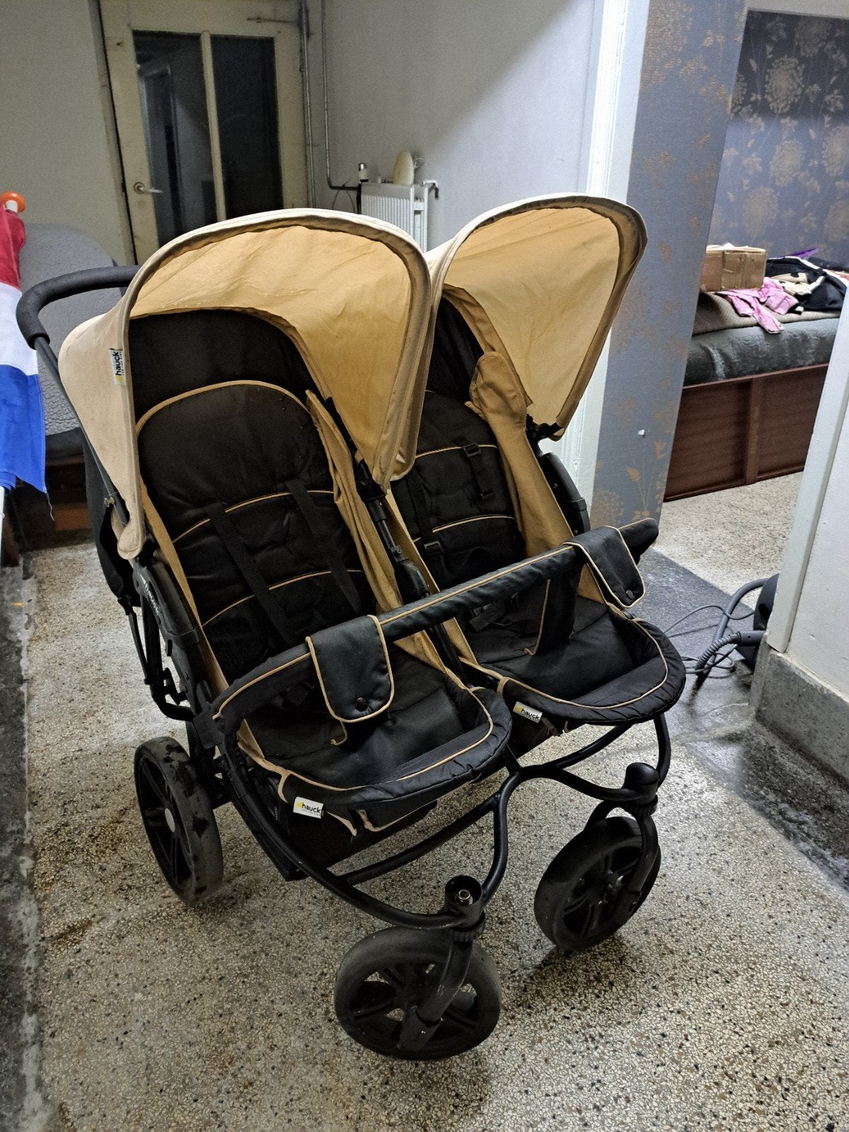 Hauck Roadster Duo SLX Duowagen - Gebruikt, Gebruikt, Duowagen, Ophalen, Kinderwagen