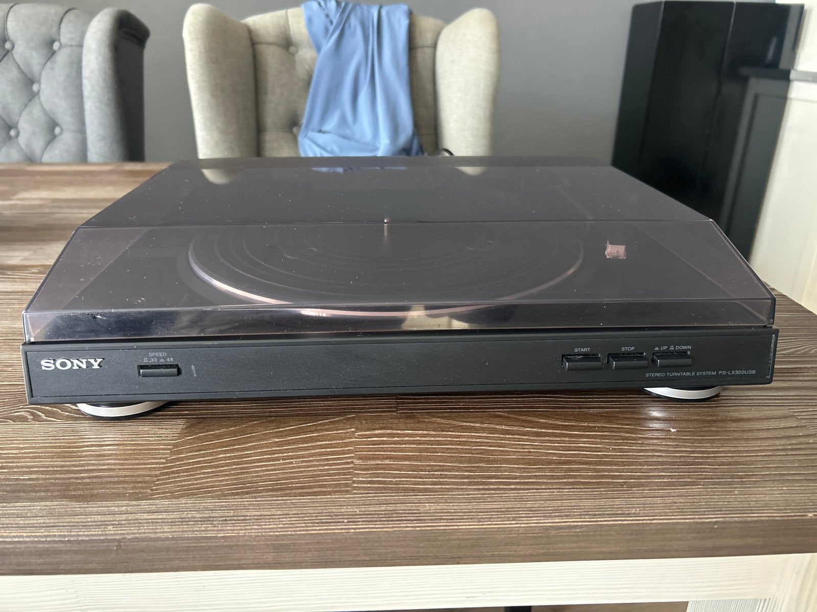 Sony PS-LX300USB Platenspeler, Automatisch, Ophalen of Verzenden, Zo goed als nieuw, Platenspeler