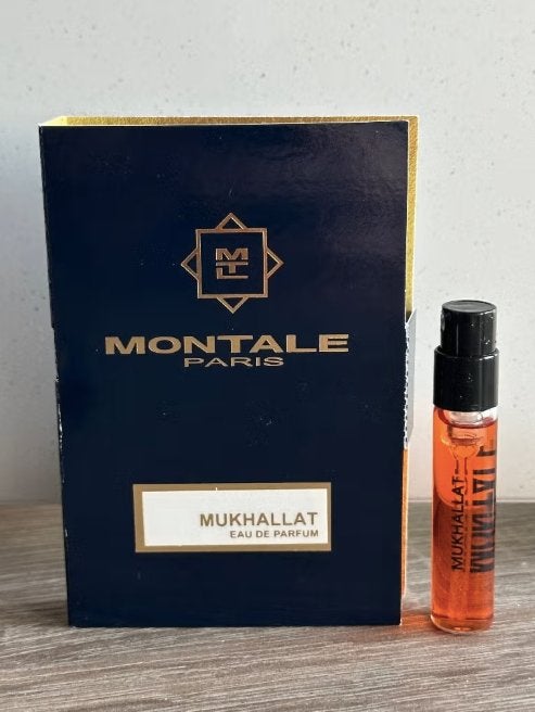 Montale Paris Mukhallat Eau de Parfum tester sample 1,5 ml, Verzenden, Nieuw, Proef of Tester