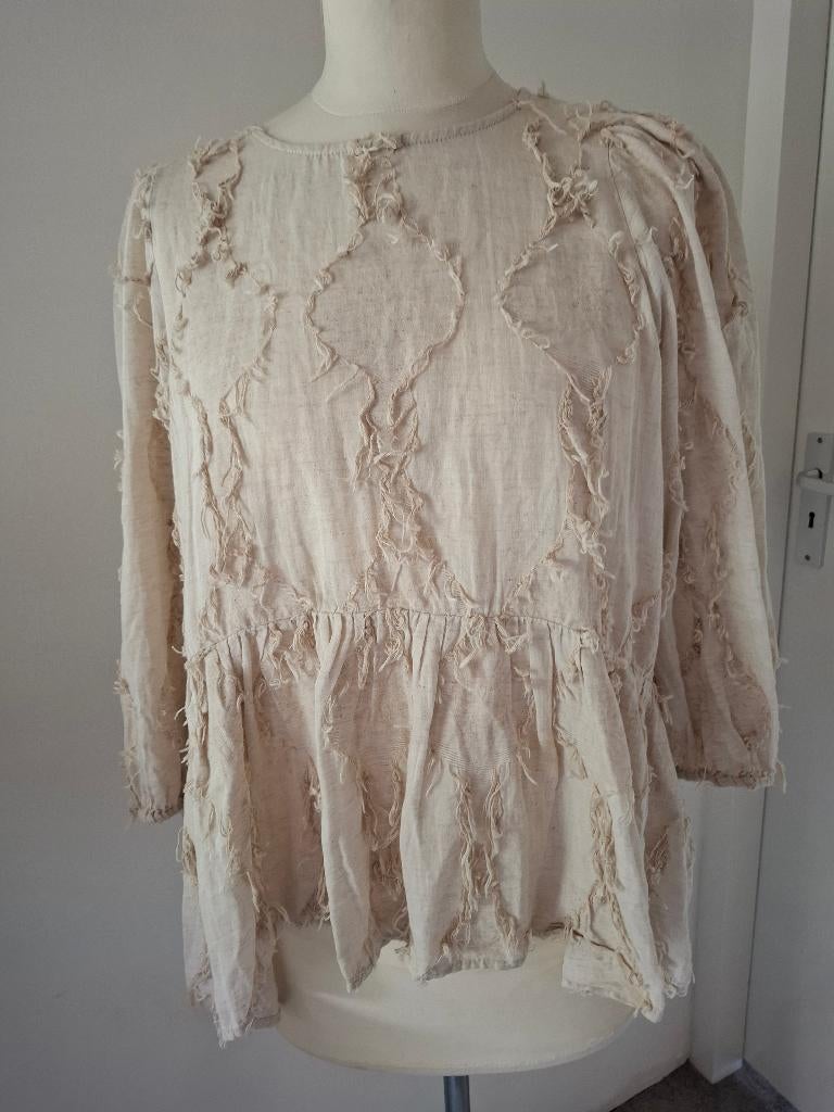 Top van ZARA, Maat 38/40 (M), Ophalen of Verzenden, Lange mouw, Gedragen