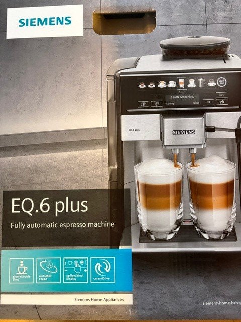 Siemens koffiemachine EQ.6 plus, Ophalen, Zo goed als nieuw, Siemens, Overige typen