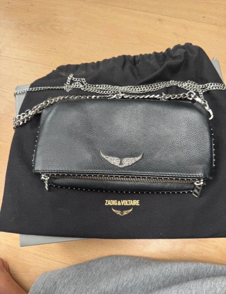 Zadig & Voltaire tas, Sieraden, Tassen en Uiterlijk, Tassen | Damestassen, Ophalen of Verzenden, Gebruikt, Zwart, Schoudertasje