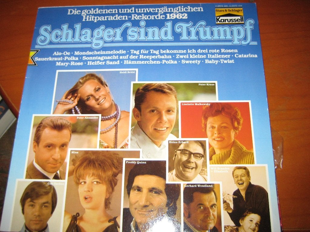 LP, Schlager sind Trumpf 1962 (NO8), Ophalen of Verzenden, Zo goed als nieuw, 12 inch