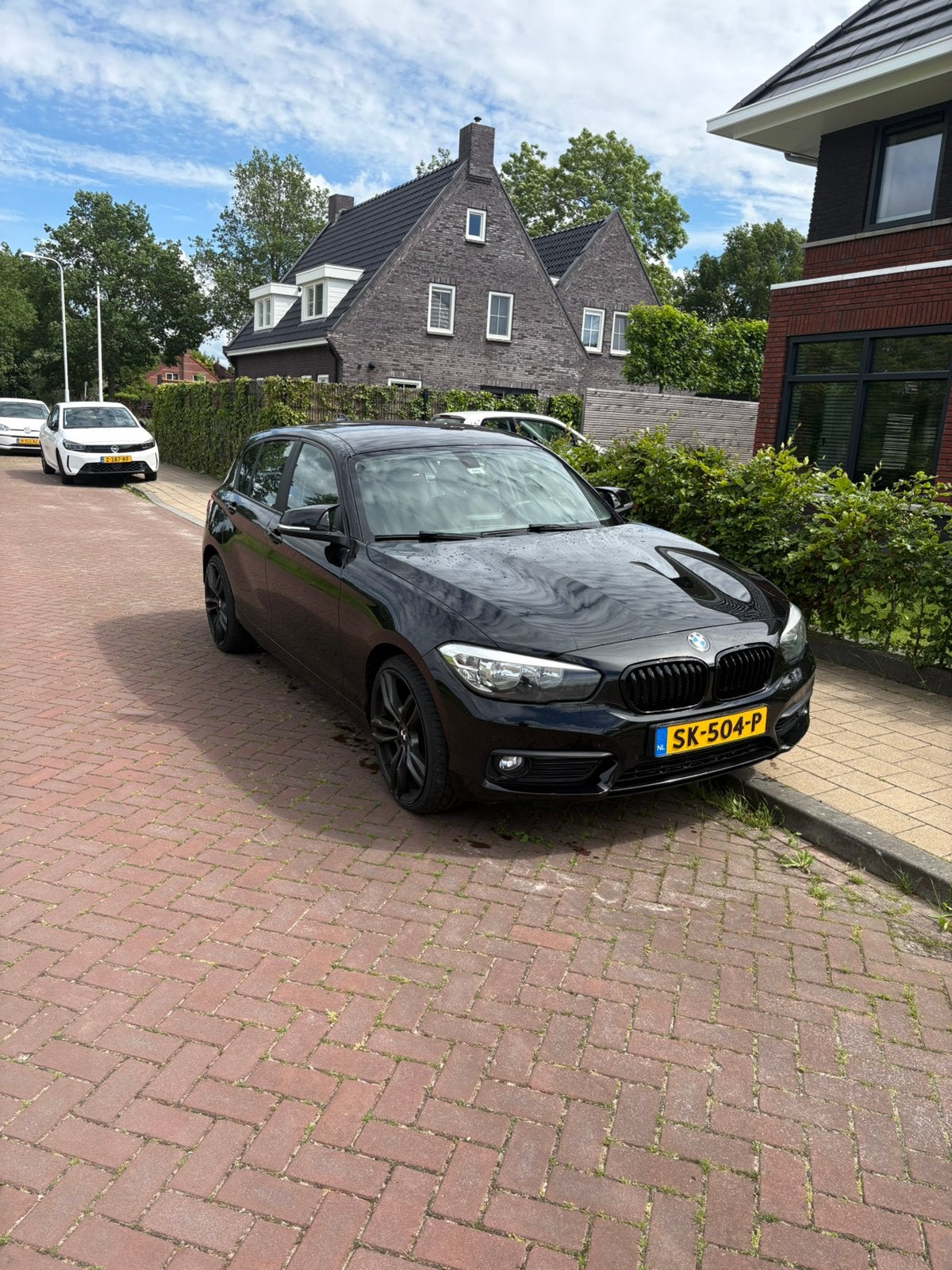 BMW 116i, Auto's, 1-Serie, Achterwielaandrijving, 1280 kg, Zwart