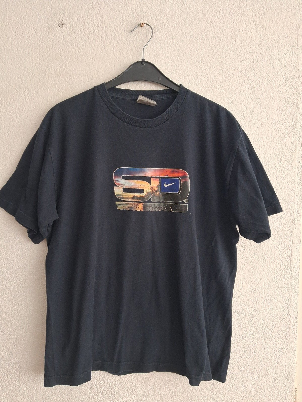 Vintage Nike T-shirt Zwart Maat L, Kleding | Heren, T-shirts, Maat 52/54 (L), Zwart, Nike, Ophalen of Verzenden