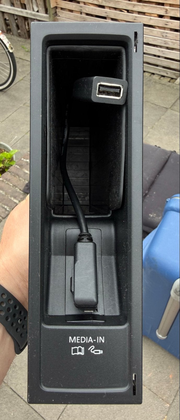 Volkswagen MDI E-Box Mitsumi Media-In USB Interface, Auto-onderdelen, Ophalen, Gebruikt, Volkswagen
