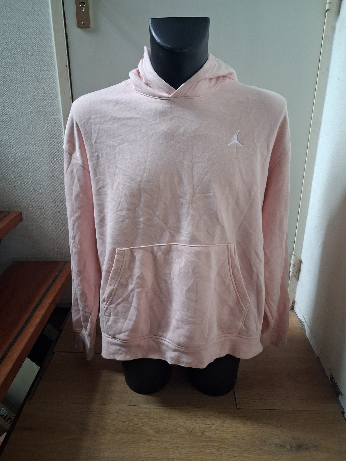Jordan hoodie roze maat XL, Maat 56/58 (XL), Ophalen of Verzenden, Zo goed als nieuw, Roze