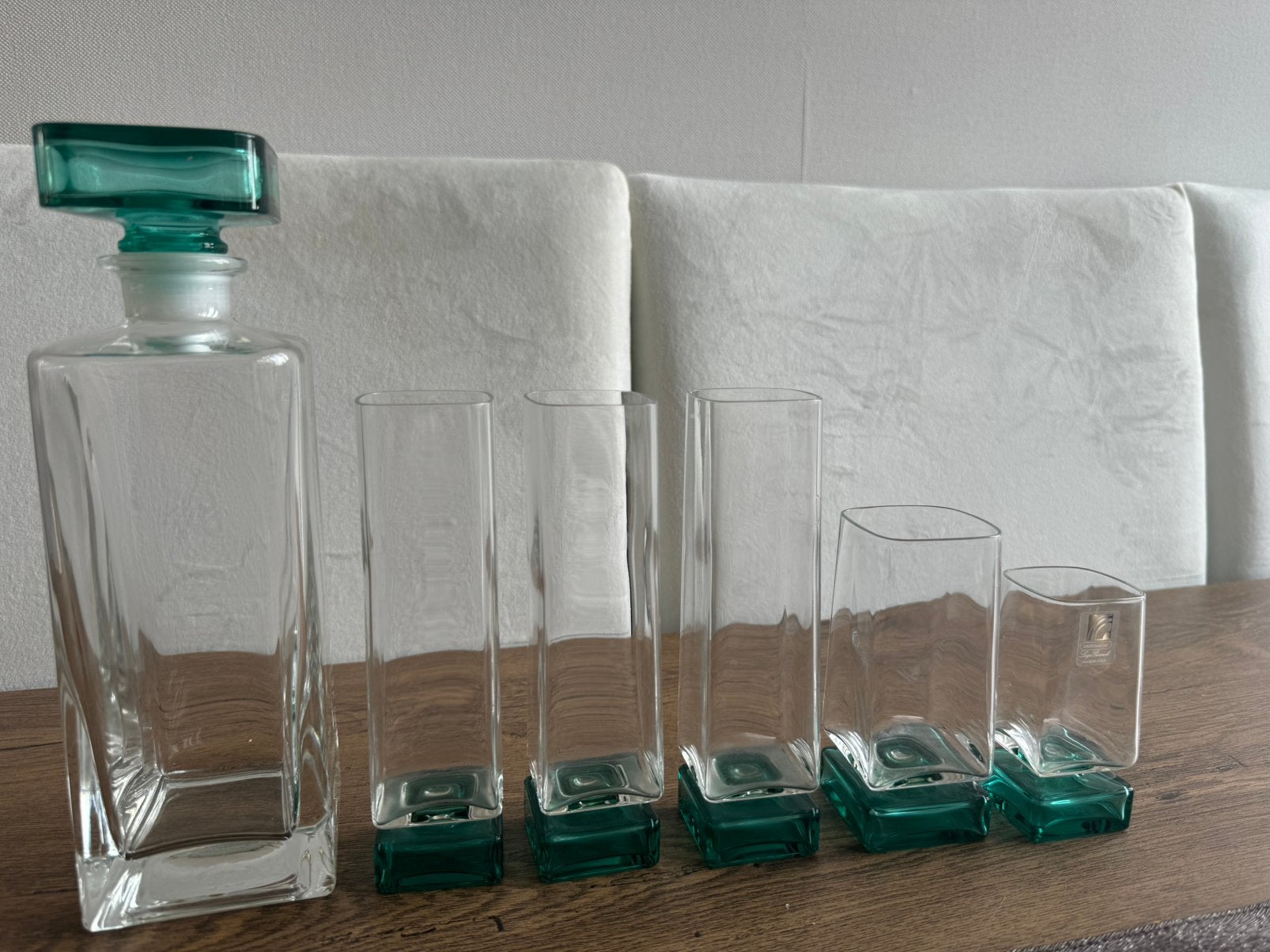 Light & Music' serie van Luigi Bormioli, Antiek en Kunst, Antiek | Glas en Kristal, Ophalen