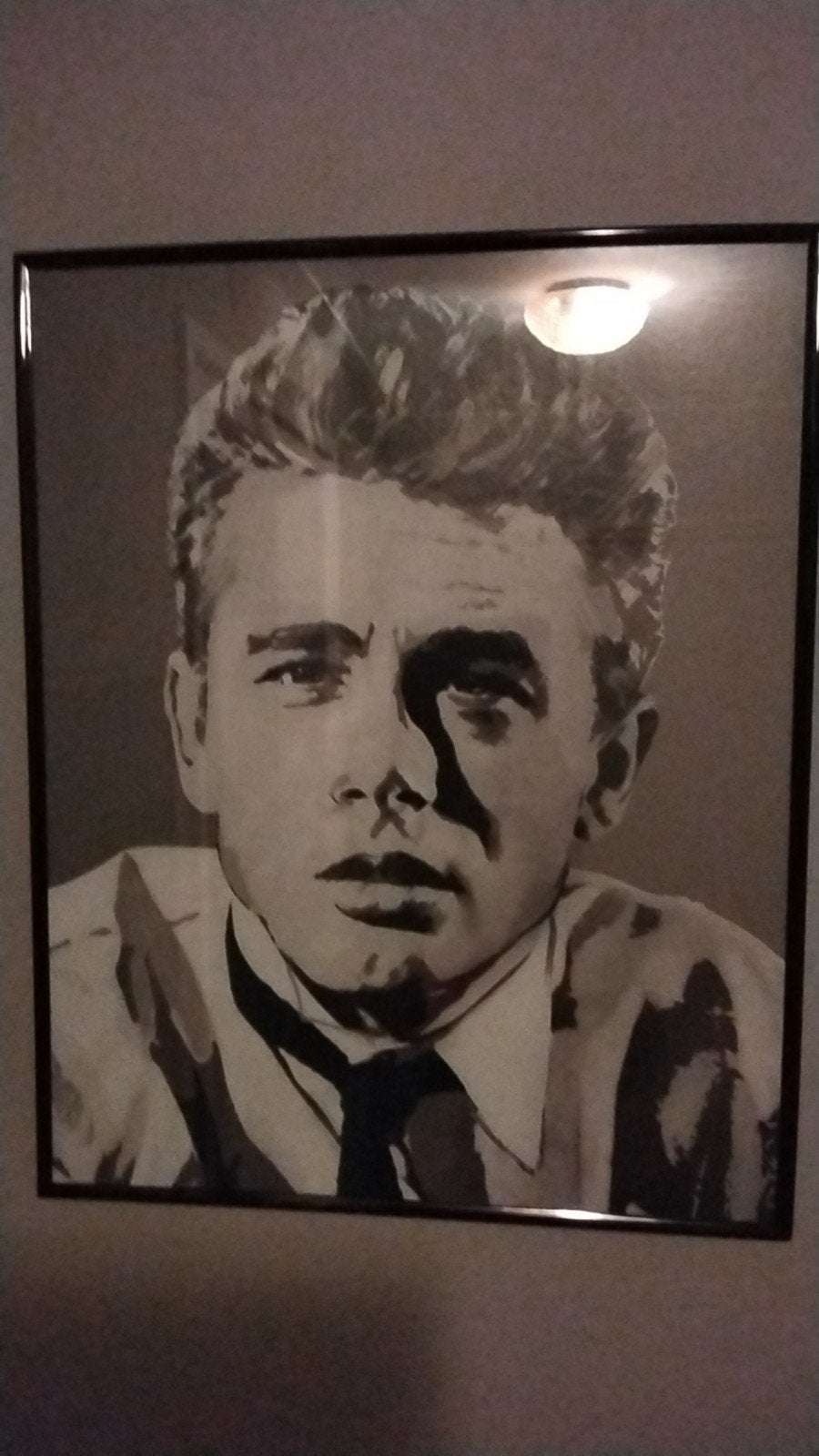 James Dean Pop Art Print - Ingelijst, Ophalen of Verzenden, Print, Print/reproductie, Ingelijst