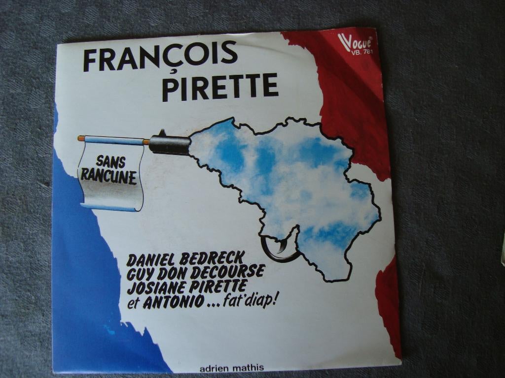 Fracois pirette- san rancune, Ophalen of Verzenden, Zo goed als nieuw, Pop, Single