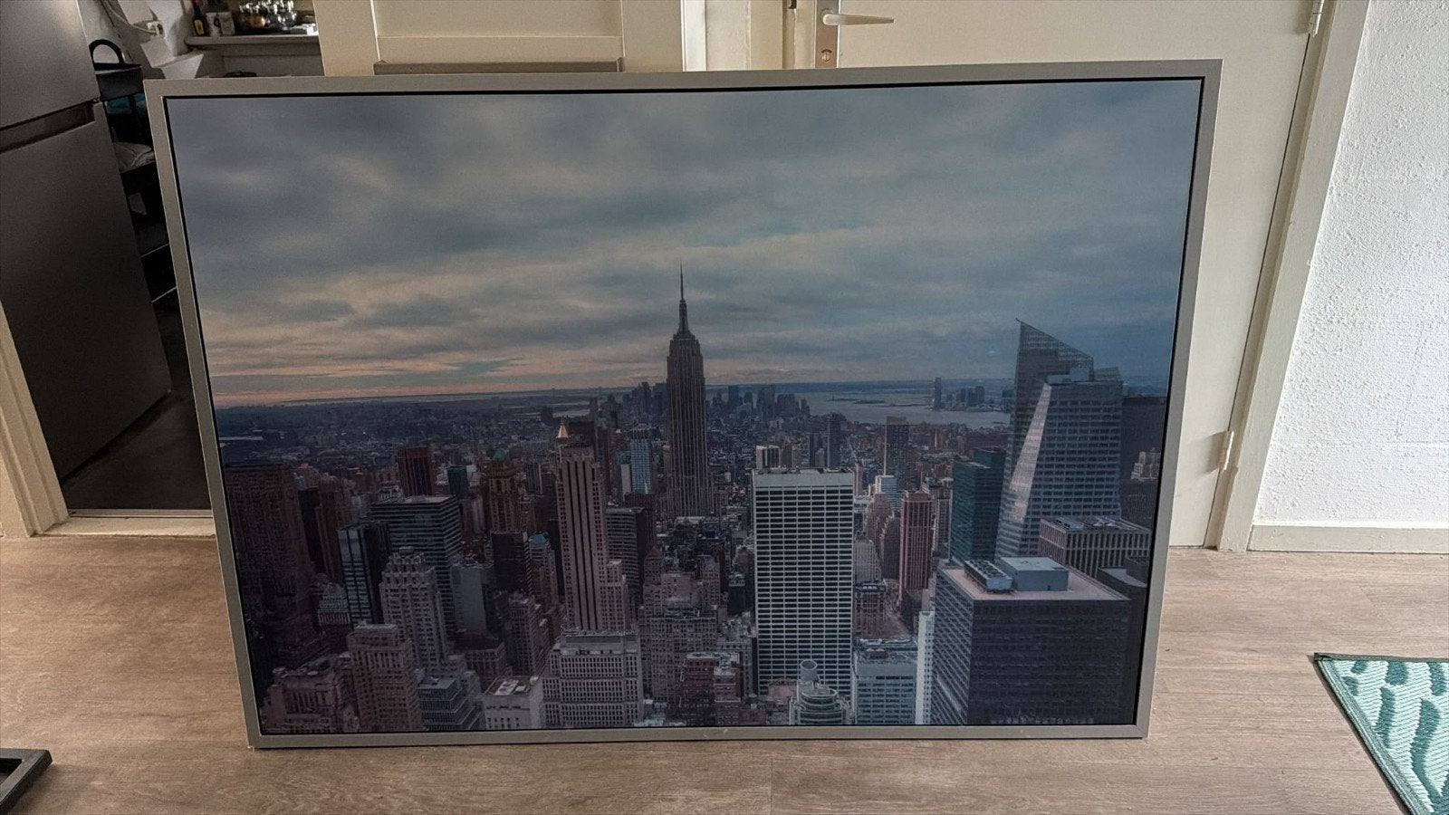 groot schilderij Amerika, Ophalen, Zo goed als nieuw, 125 cm of meer, Schilderij