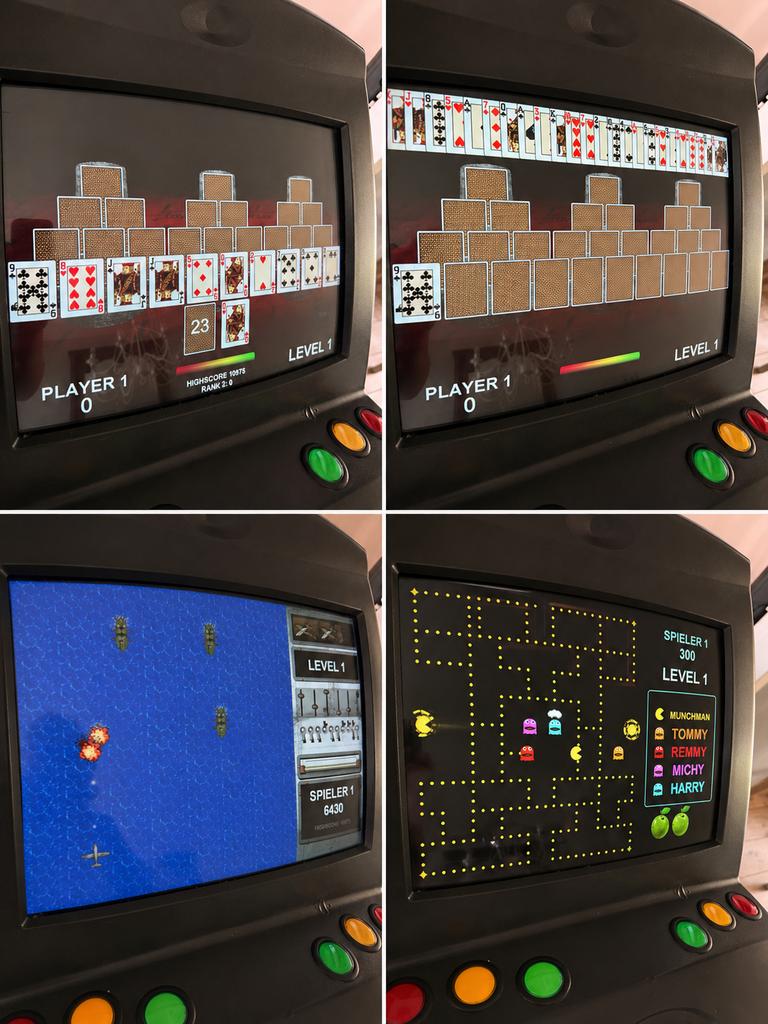 Silverball 2000 spelletjes kast met 130 spelletjes oa pacman, Spelcomputers en Games, Spelcomputers | Overige, Ophalen, Gebruikt