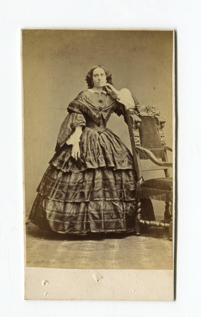 Carte de Visite. M. Verveer. Den Haag. 1862., Ophalen of Verzenden, Voor 1940, Zo goed als nieuw, Overige onderwerpen
