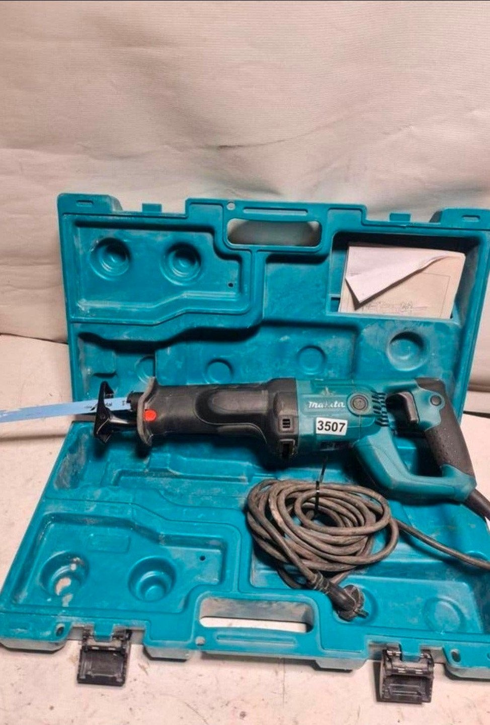 Makita reciprozaag 230V in koffer, Tuin en Terras, Hand-tuingereedschap, Ophalen of Verzenden, Makita, N.v.t, N.v.t