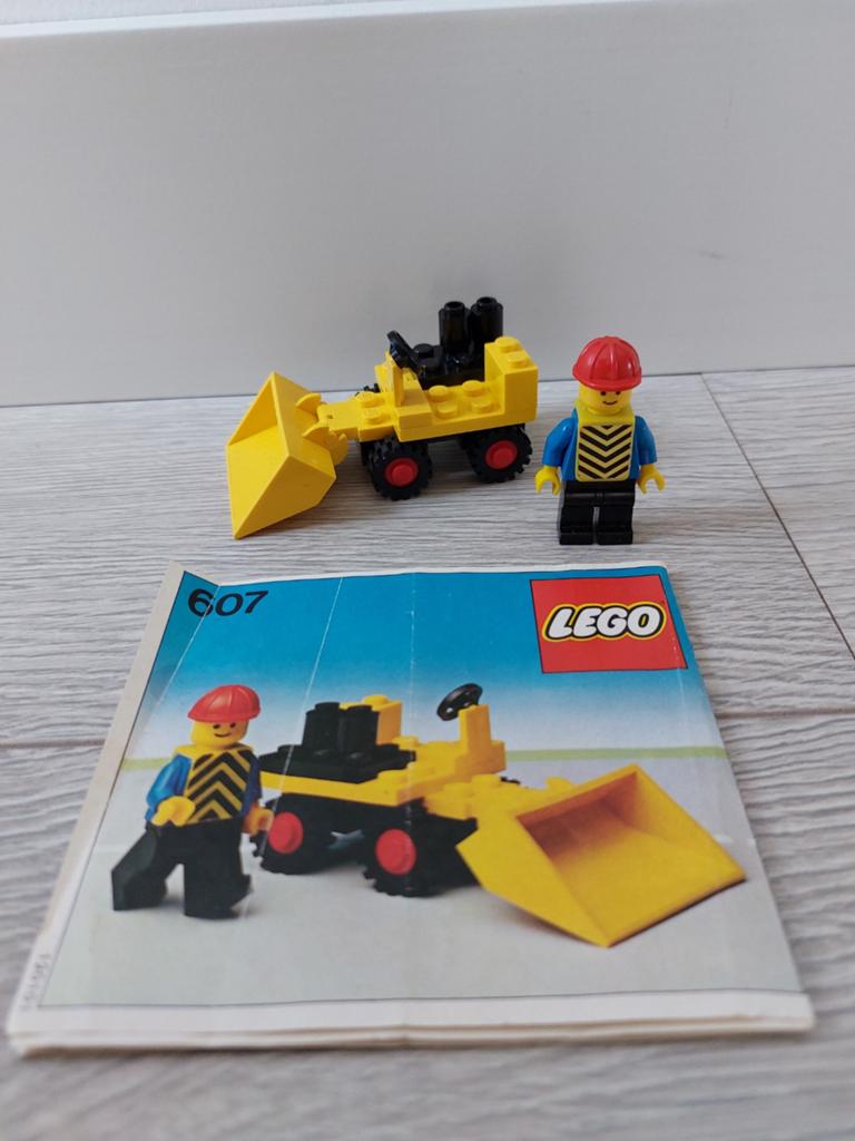Lego Classic Town 607 Mini Loader! Compleet!!, Gebruikt, Overige thema's, Lego, Ophalen of Verzenden
