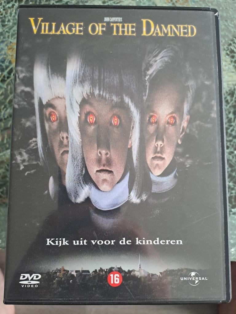 Village of the damned (dvd), Vanaf 16 jaar, Ophalen of Verzenden, Zo goed als nieuw, Overige genres
