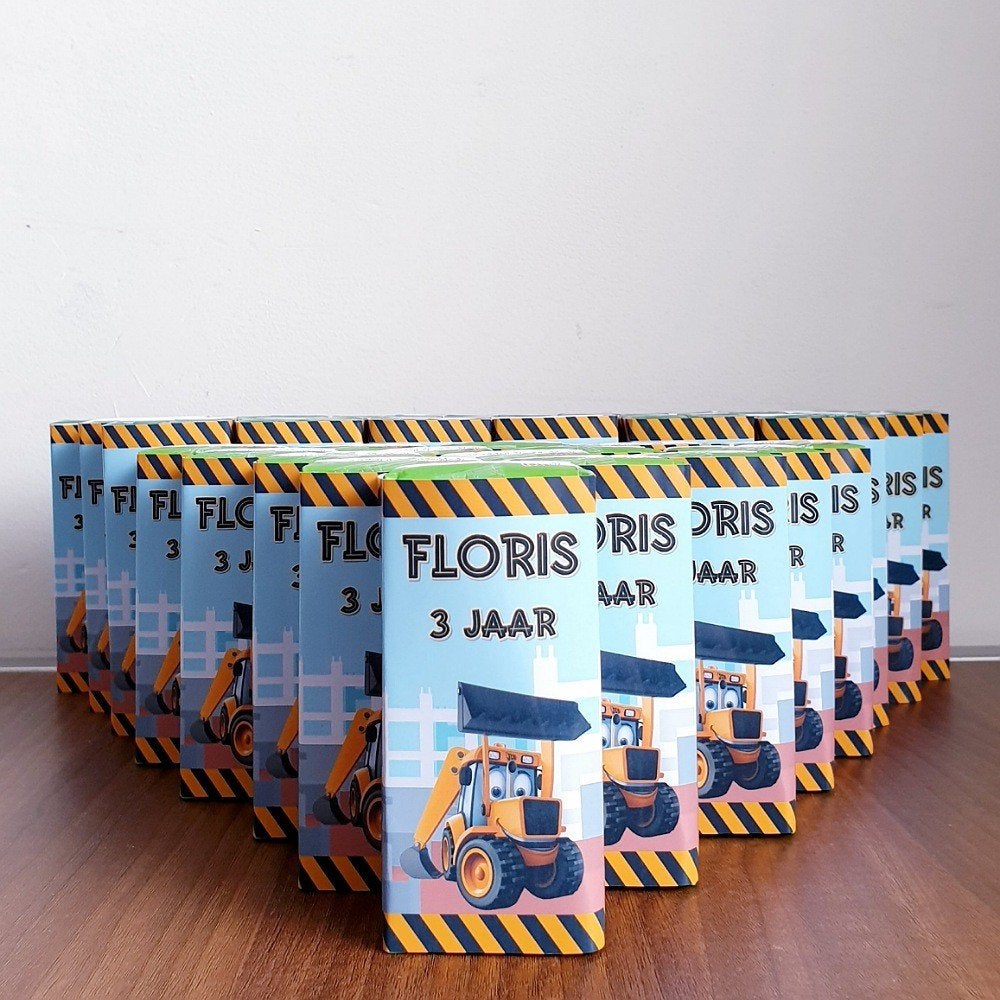 Traktatie pakje drinken met thema naar keuze, Ophalen of Verzenden, Nieuw, Feestartikel, Verjaardag
