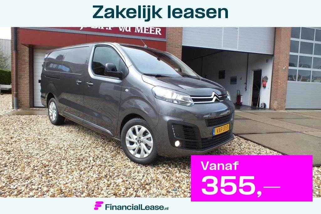 Citroen JUMPY 1.5 BlueHDI 100 L3 S&S Navigatie Nieuw!, Voorwielaandrijving, Gebruikt, 4 cilinders, Citroën