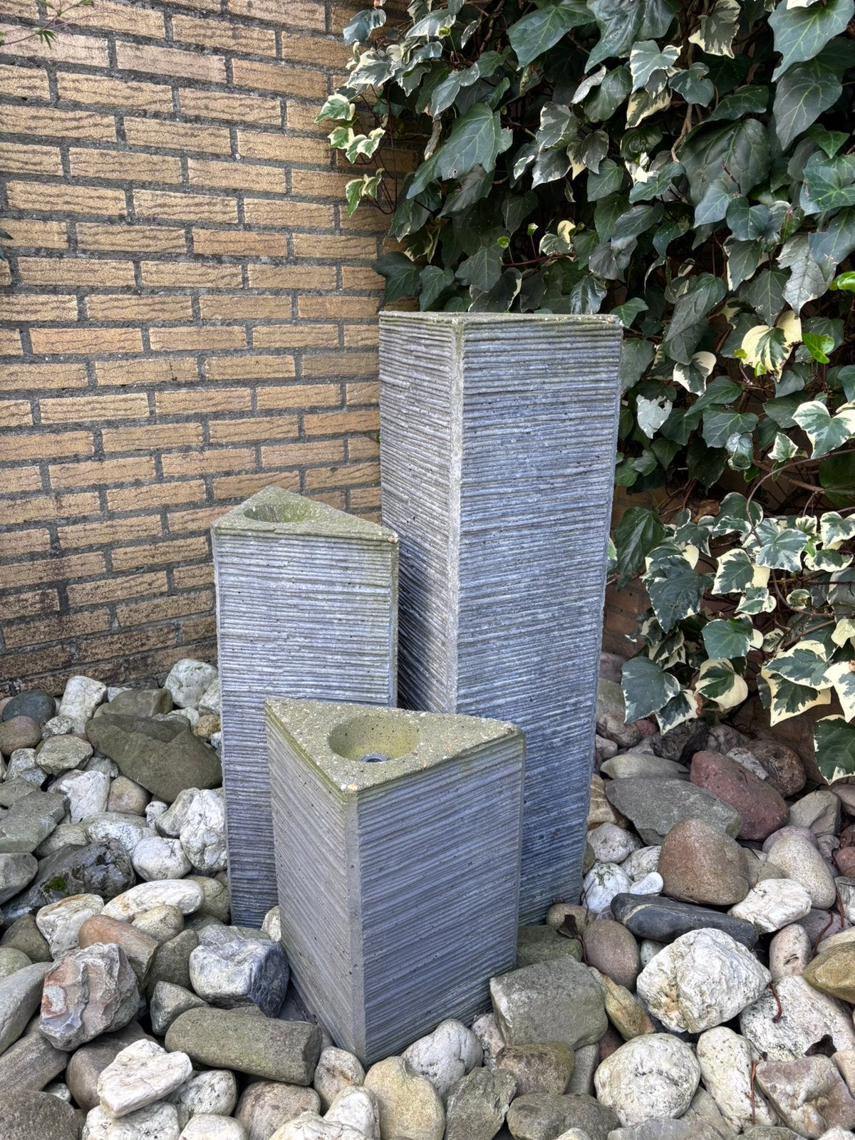 Water ornament, Tuin en Terras, Ophalen, Zo goed als nieuw, Beton, Waterornament