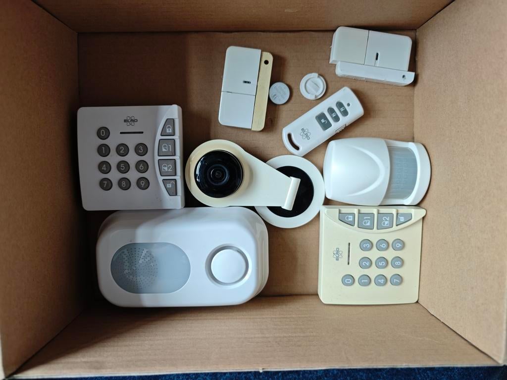 Beveiligingsset voor huis - Draadloos en compleet, Doe-het-zelf en Verbouw, Ophalen of Verzenden, Compleet systeem, Draadloos