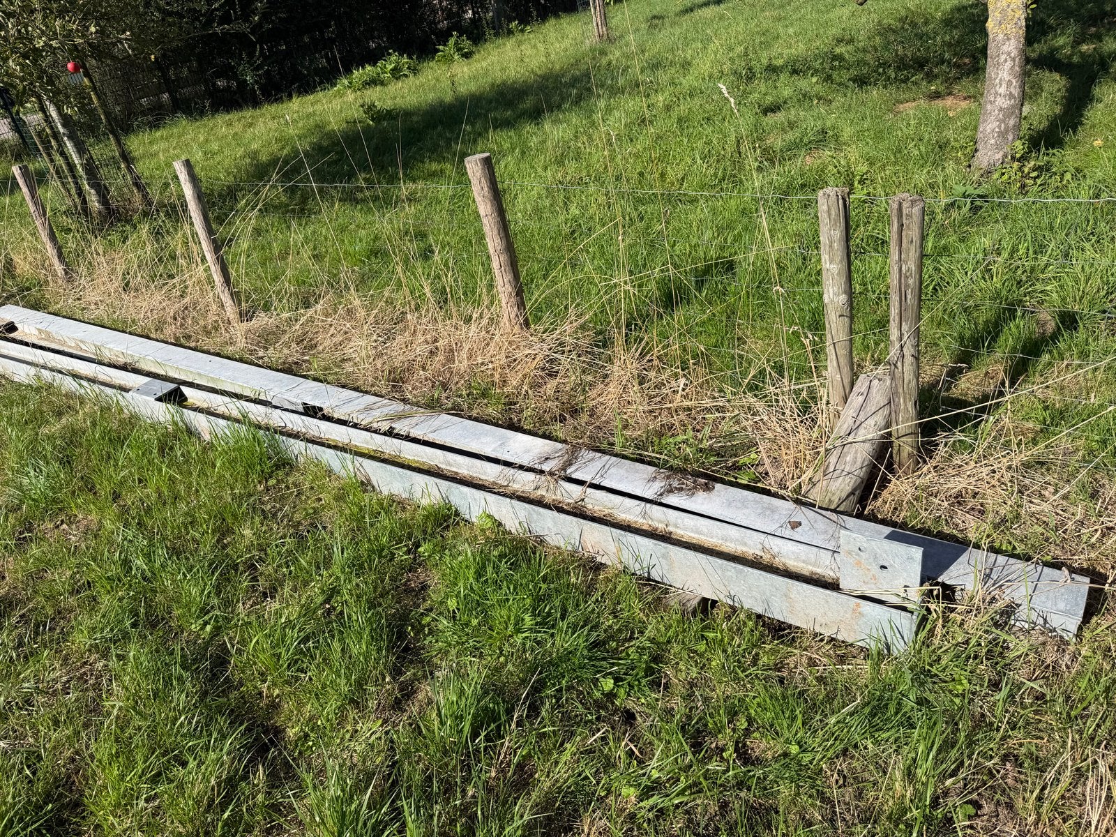 Metalen HEA140 profiel verzinkt., Tuin en Terras, Ophalen, Gebruikt, IJzer, Overige typen