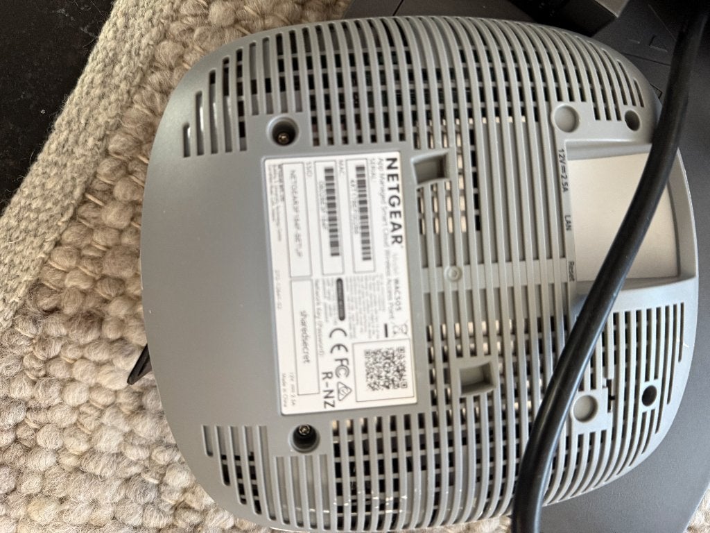 Netgear WAC505 Insight Managed Access Point – WiFi 5 AC2000, Computers en Software, Accesspoints, Gebruikt, Ophalen of Verzenden