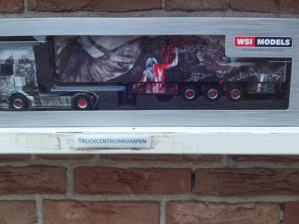 WSI  Daf  XF  Super  Space  Cab   Heide  Logistik, Hobby en Vrije tijd, Ophalen of Verzenden, Nieuw, Bus of Vrachtwagen, Wsi