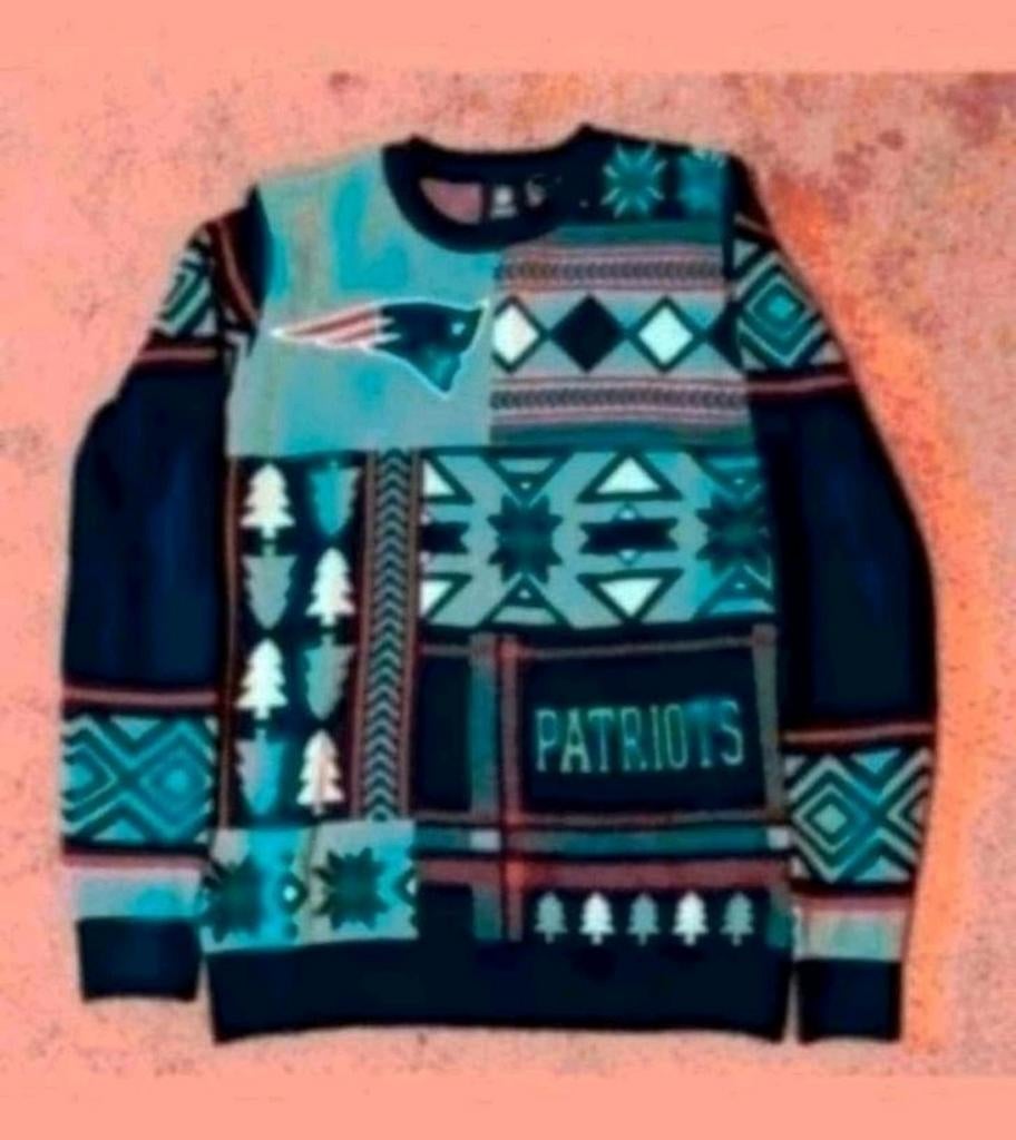 New England Patriots FOOTBALL SWEATER S, Ophalen of Verzenden, Nieuw