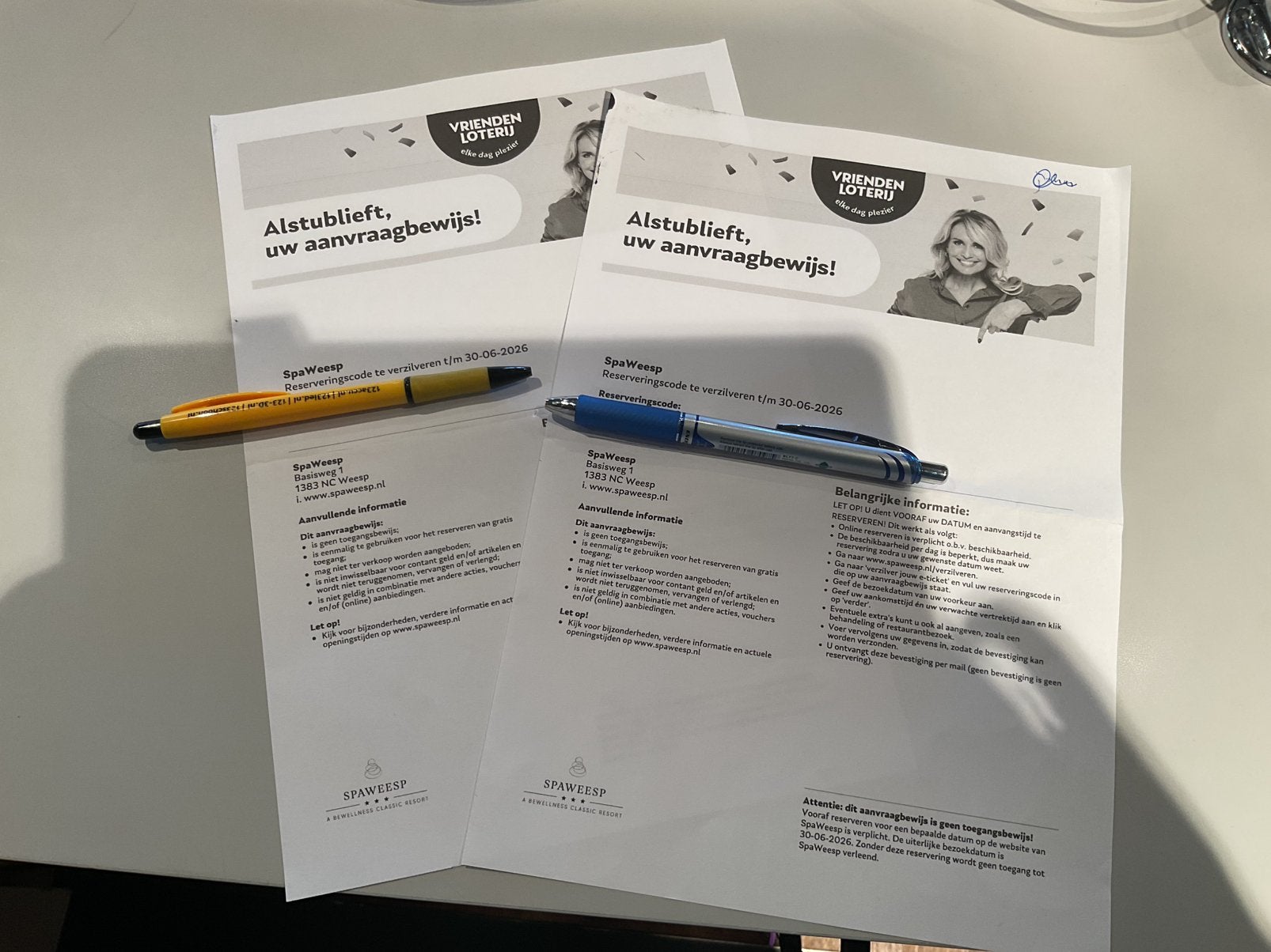 2 entree tickets kaarten voor sauna Sauna wellness Spa Weesp, Twee personen