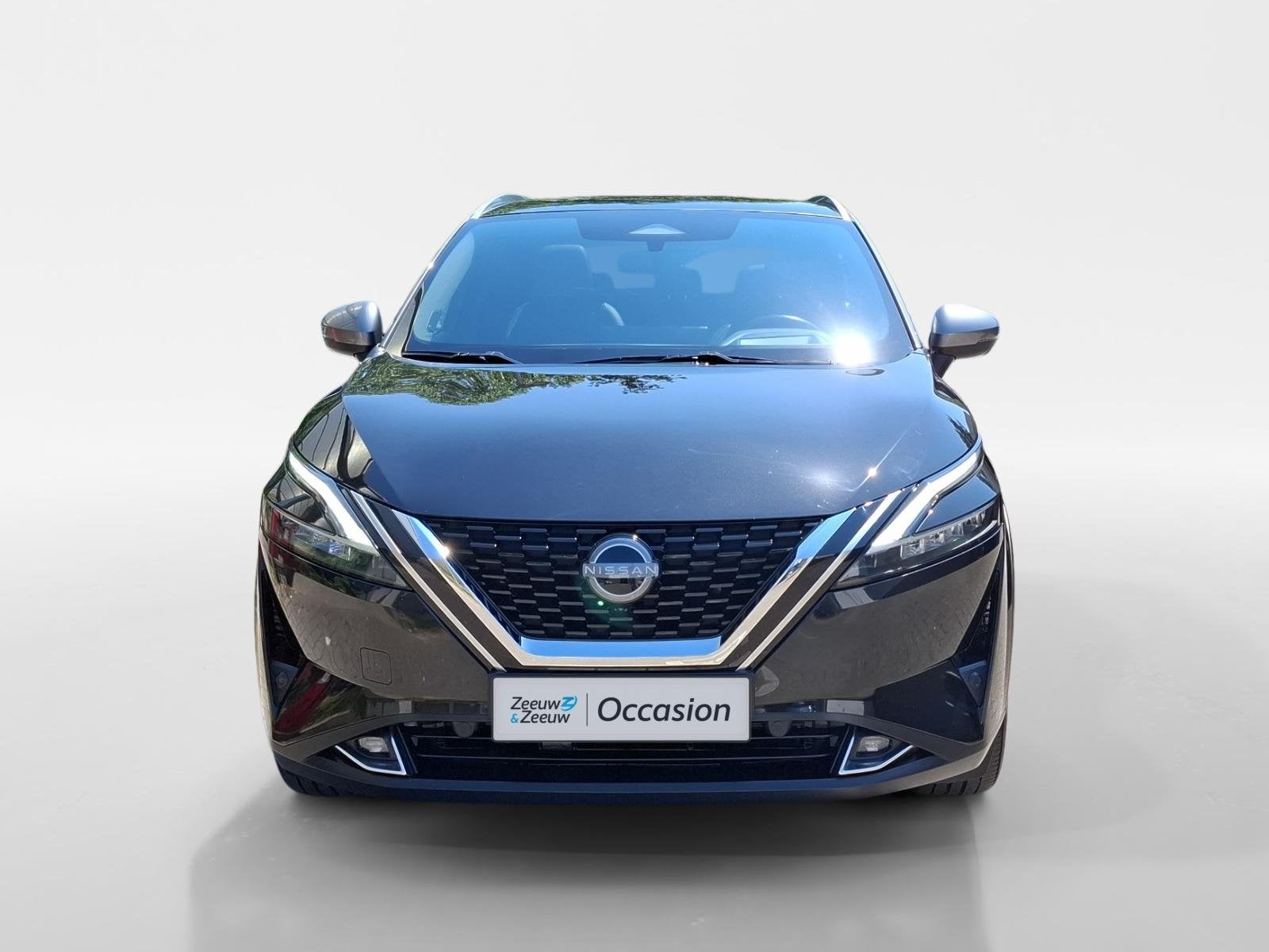 Nissan Qashqai 1.3 MHEV Xtronic Tekna Plus | 1800 kg trekgew, Auto's, Nissan, 12 maanden, Euro 6, Zwart, Qashqai