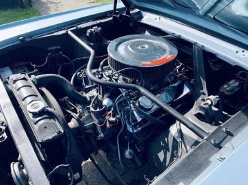Ford Mustang 1966 Blauw oldtimer, foto 7