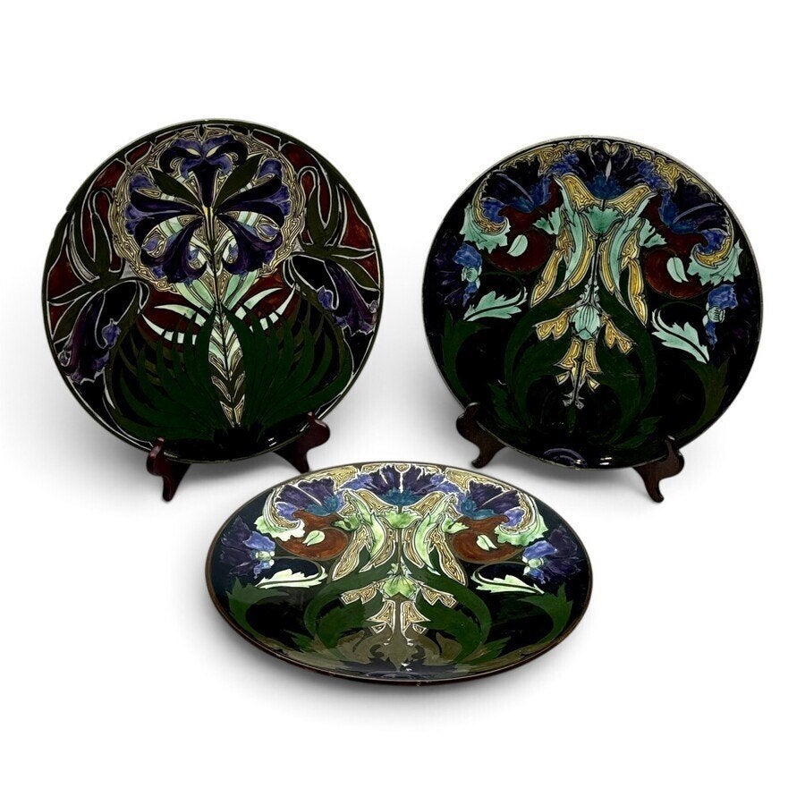 Plateel sierschotels (3x), Antiek en Kunst, Ophalen of Verzenden