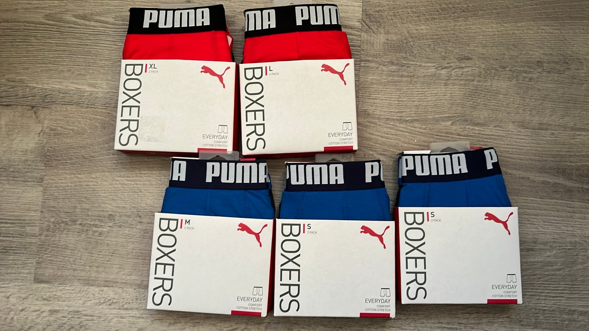Nieuwe Puma Boxershorts 2 pack, Ophalen of Verzenden, Meerkleurig, Boxer