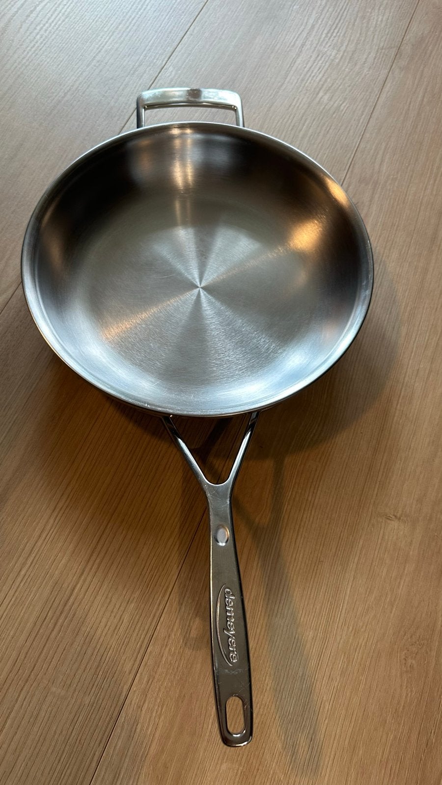 Demeyere Silver 7 28cm koekenpan RVS, Ophalen, Koekenpan, Demeyere, Zo goed als nieuw