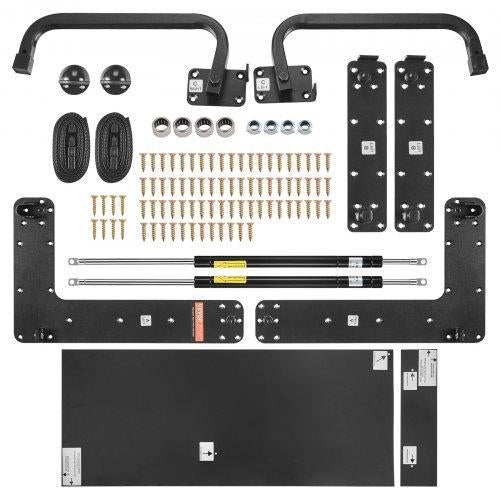 Opklapbed / Murphy bed kit verticaal, 90 cm, Nieuw, Ophalen of Verzenden, 200 cm
